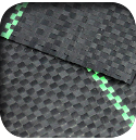 3 oz. Woven Ground Cover from SRW Products.  UV resistant over-the-ground weed fabric.
