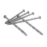 Spiral Nails 10" galvanized for nailing down garden yard edgings and pavers