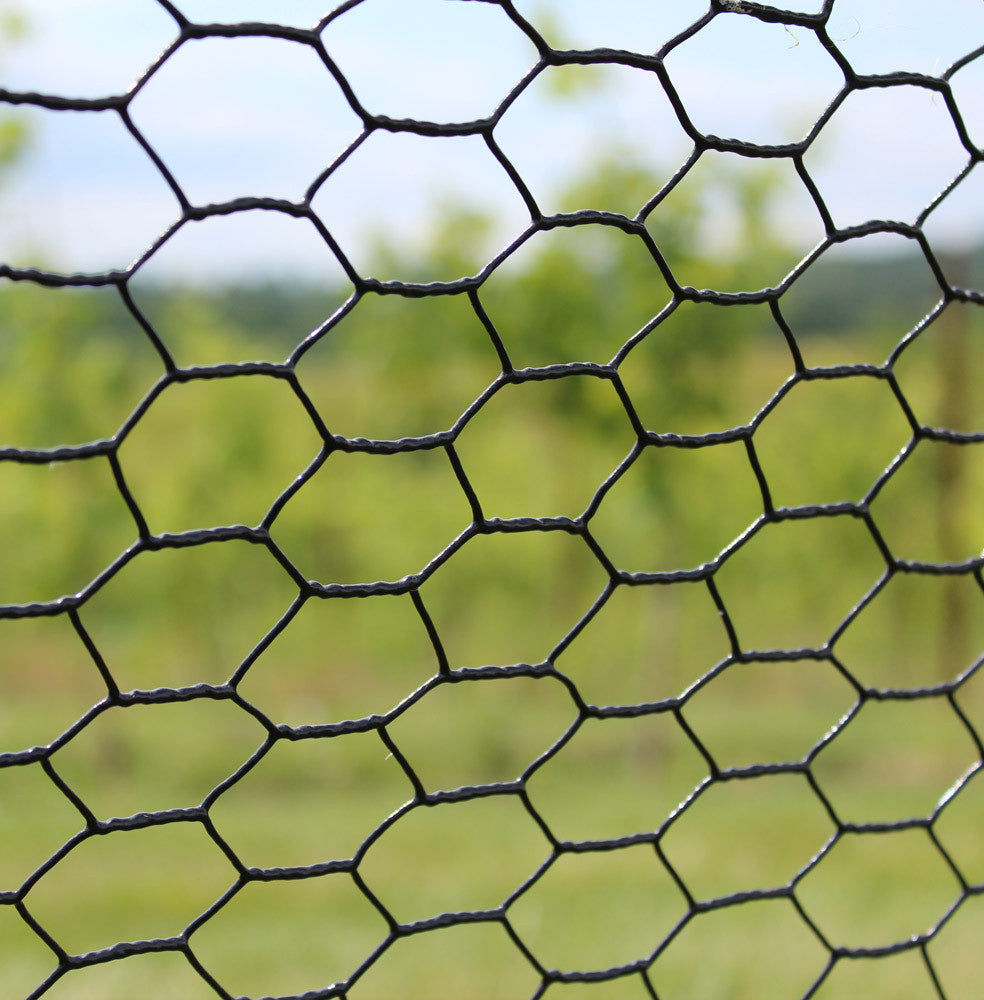 Steel Hex Web Poly Coated Fencing - 3' x 150' – Valley Landscape