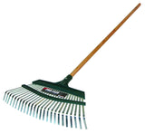 Seymour/Midwest Pro-Flex Rake for raking and thatching in thick turf.  Great clean-up tool.