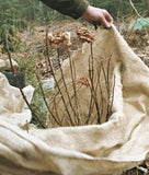 Small & Bulk Burlap Rolls for gardening and landscape projects.  Wrap shrubs, trees, cover rows or create a wind shield.